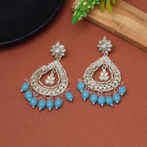 Rooh Light Blue Jhumka