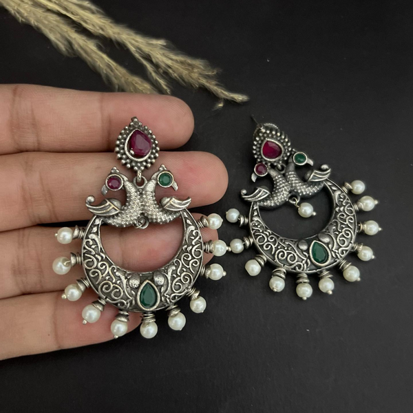 Antique Chandbali Earrings
