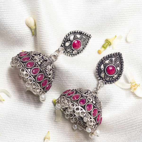 Maroon Moor Jhumka
