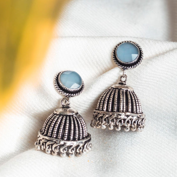 Mini Blue Muskaan Jhumka