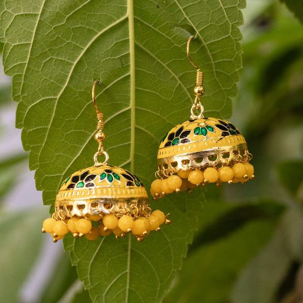 Mini Meenakari Jhumka