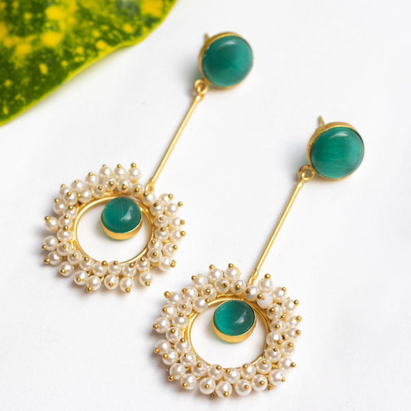 Monalisa Stone Hanging Earring